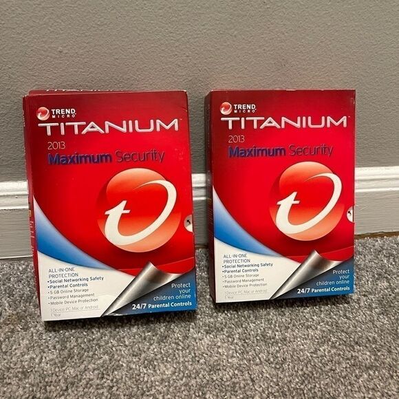 Titanium 2013 Maximum Security lot of 2 - Picture 1 of 8
